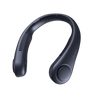 SportBreeze Adjustable Neck Fan: 4000 mAh Battery Rechargeable, 5 Speeds Adjustable,Twistable Hands - Free Bladeless Neckband for Sports - Homebound Essentials