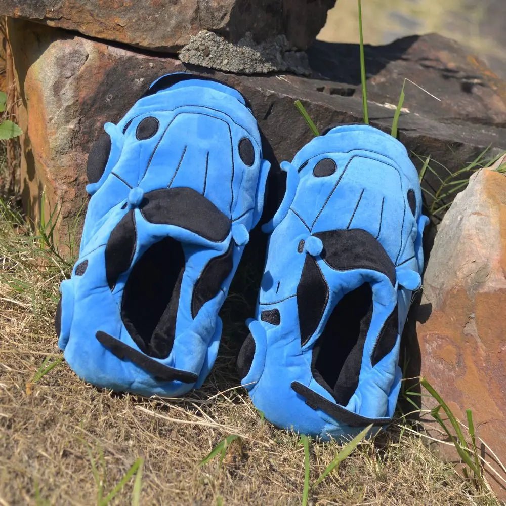 Sports Car Plush Home Slippers: Drive into Comfort - Homebound Essentials