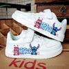 Stitch - Themed Sneakers for Girls & Boys | Casual Basketball Shoes | Fashionable Kid's Sports Running Shoes | Perfect Gift for Students - Homebound Essentials