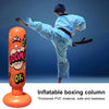 StrikeZone Inflatable Punching Bag: Inflatable Boxing Punching Bag | 1.25M for Adults & Children, Stress Relief & Boxing Training Equipment, Sandbag Target Column - Homebound Essentials