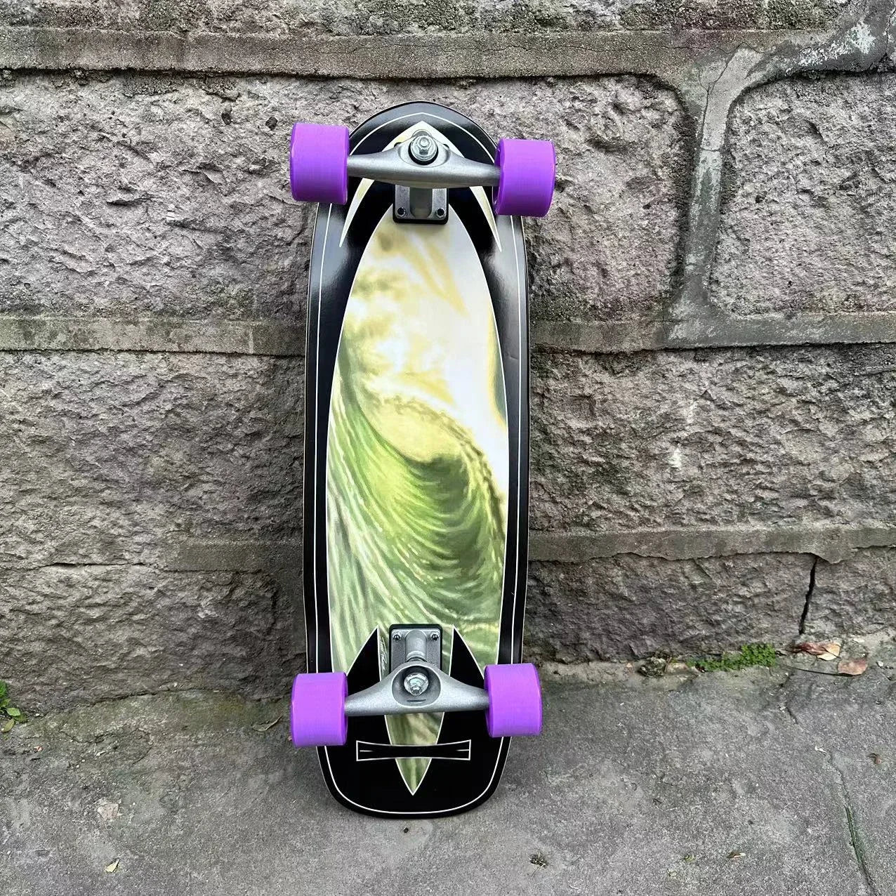 Surf Land Skateboard: CX4/CX7 Maple Single Kick Carving Cruiser - Homebound Essentials