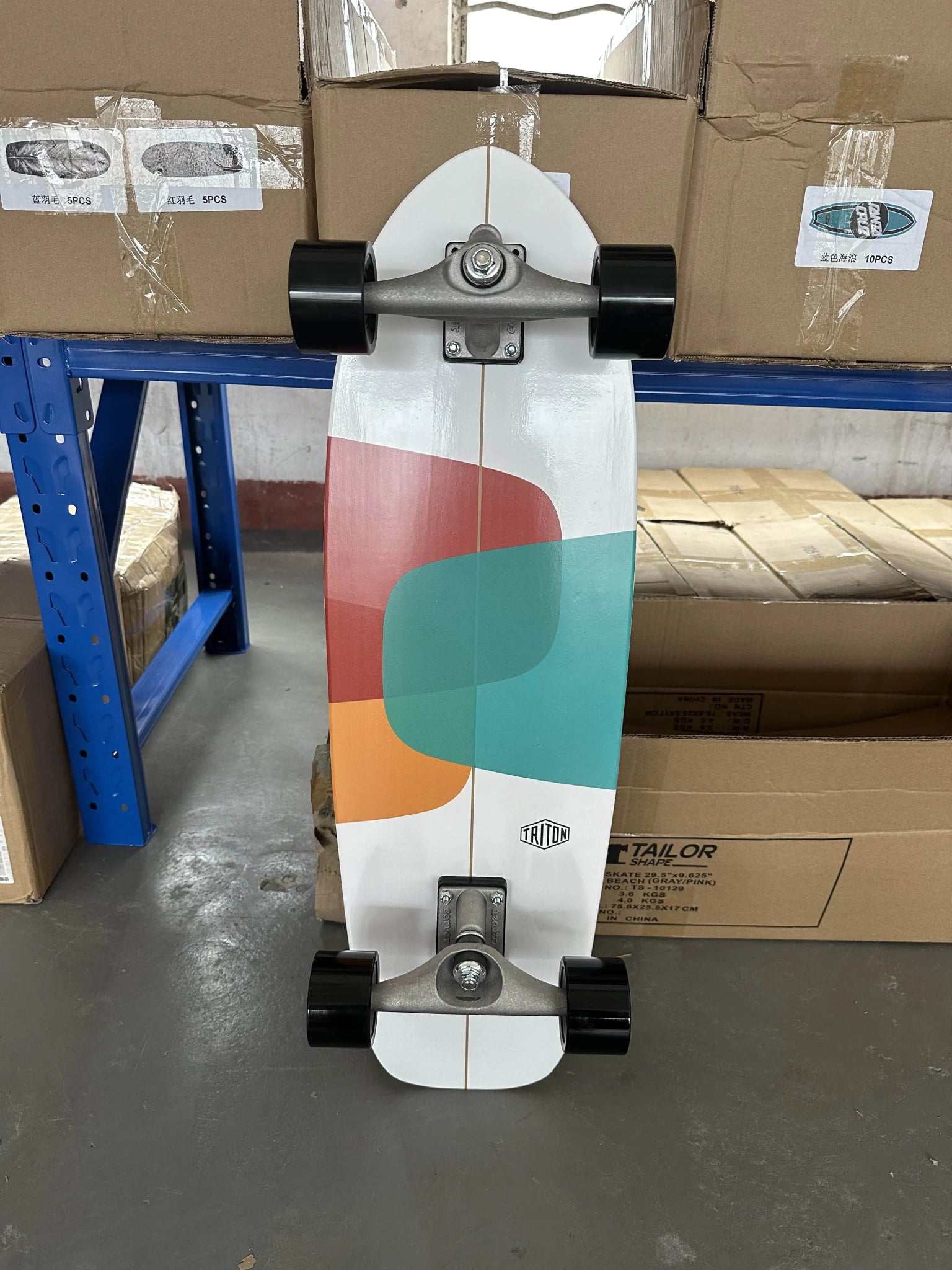 Surf Land Skateboard: CX4/CX7 Maple Single Kick Carving Cruiser - Homebound Essentials