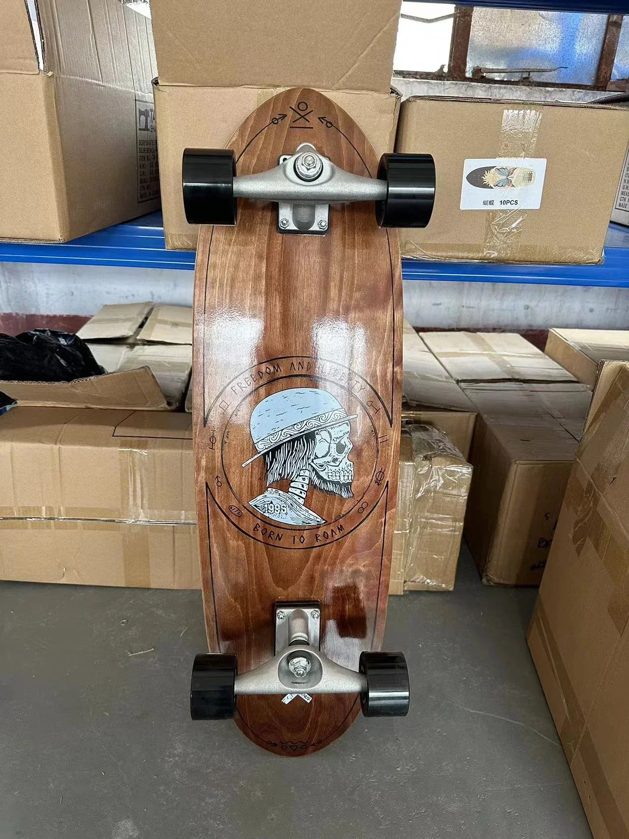 Surf Land Skateboard: CX4/CX7 Maple Single Kick Carving Cruiser - Homebound Essentials