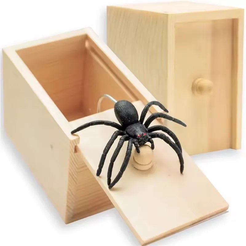 Surprise Spider Joke Box: Funny Prank Toy - Homebound Essentials