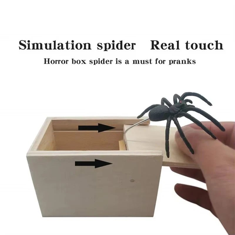 Surprise Spider Joke Box: Funny Prank Toy - Homebound Essentials
