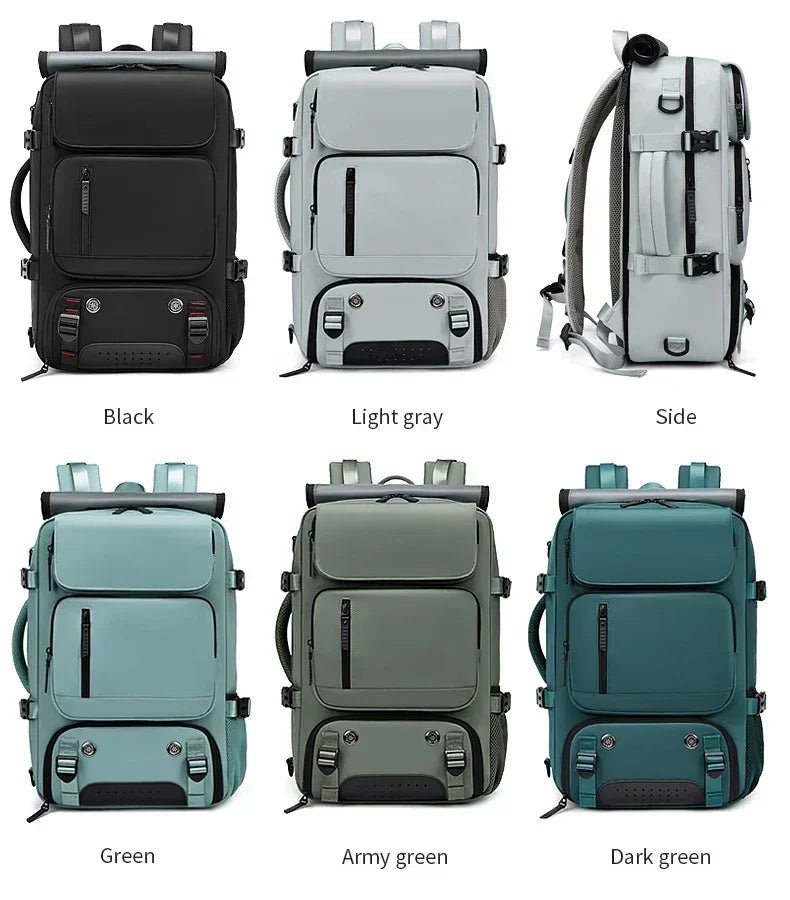 SWISS Travel Backpack - 16" Waterproof Business & Outdoor Backpack - Homebound Essentials