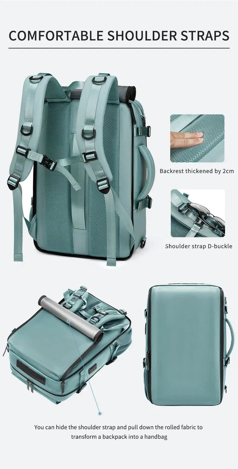 SWISS Travel Backpack - 16" Waterproof Business & Outdoor Backpack - Homebound Essentials