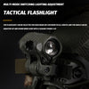 Tactical Airsoft Noise Reduction Military Headphones Night Vision Helmet Set with Flashlight - Homebound Essentials