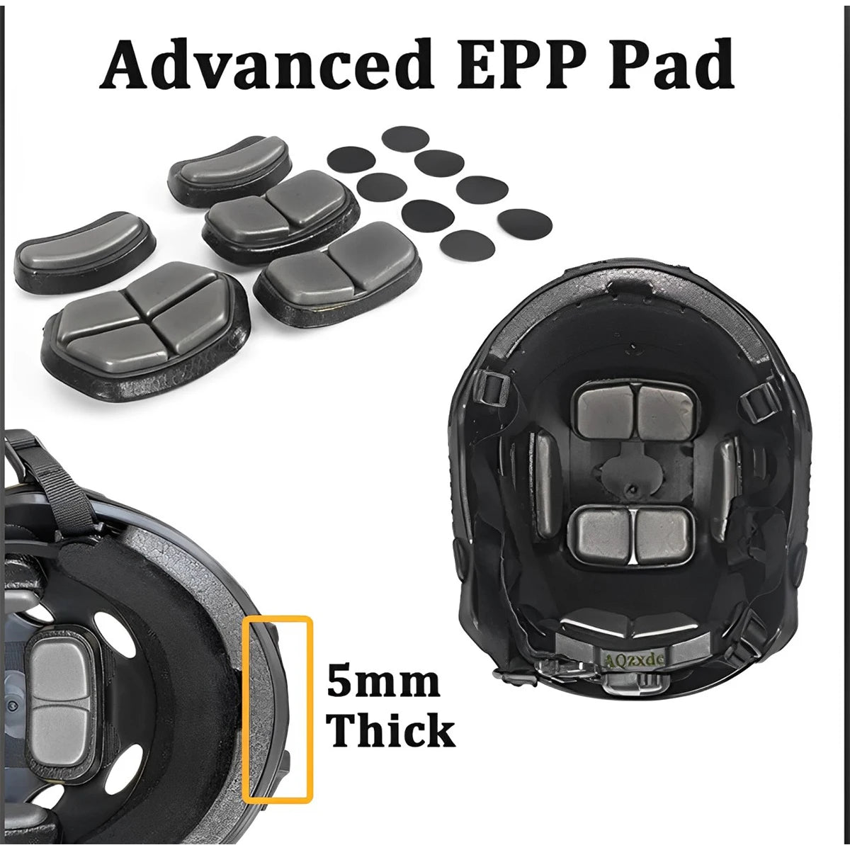 Tactical Airsoft Noise Reduction Military Headphones Night Vision Helmet Set with Flashlight - Homebound Essentials