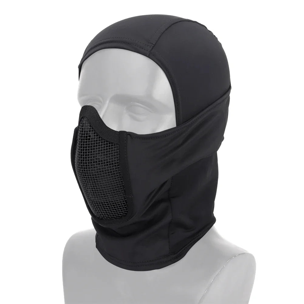 Tactical Balaclava Mesh Mask: Airsoft & Paintball Full Face Protection - Homebound Essentials