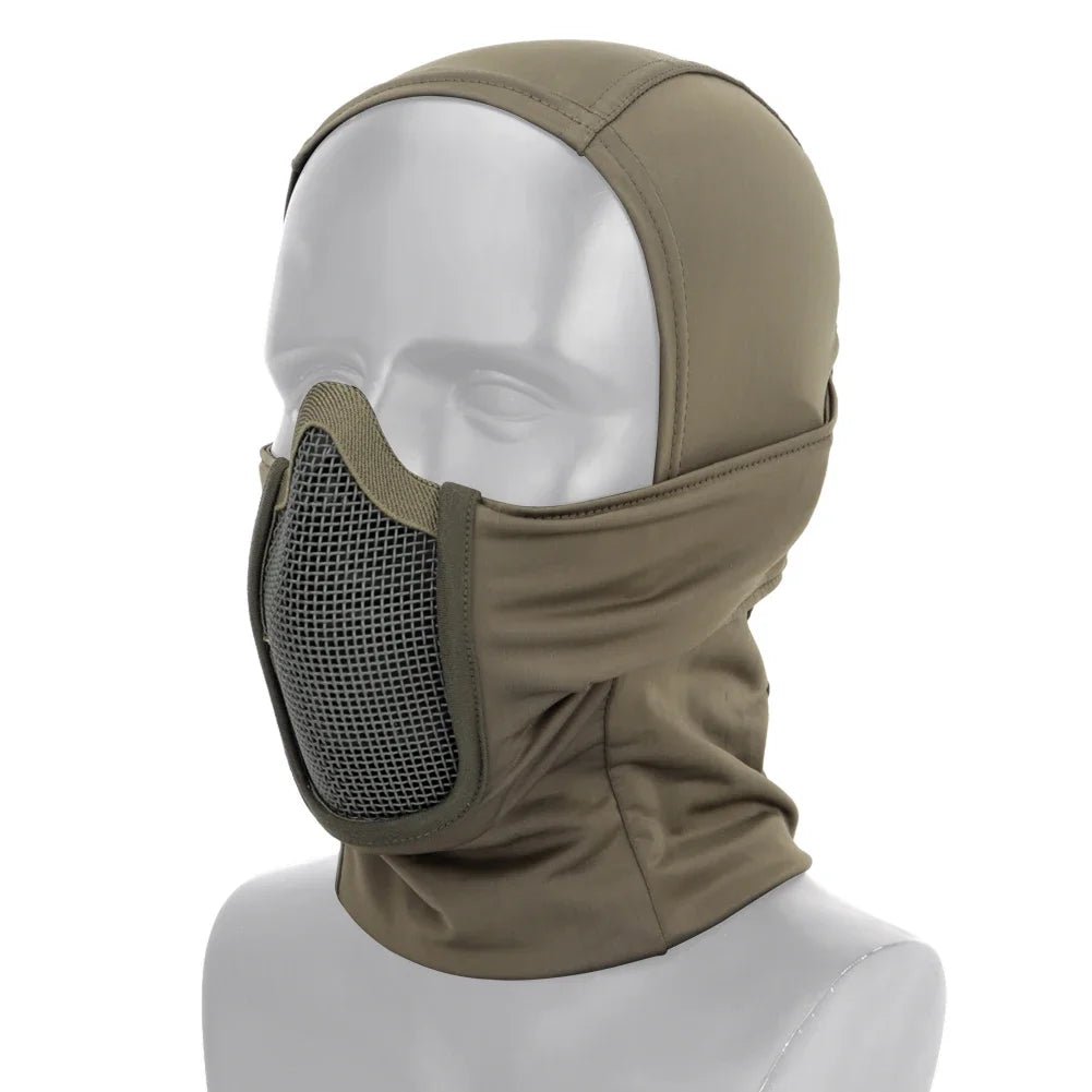 Tactical Balaclava Mesh Mask: Airsoft & Paintball Full Face Protection - Homebound Essentials