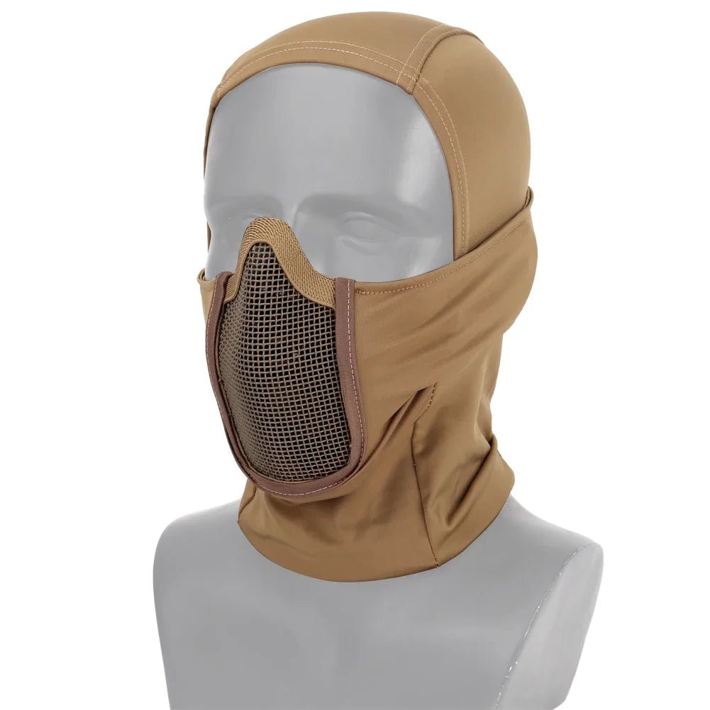 Tactical Balaclava Mesh Mask: Airsoft & Paintball Full Face Protection - Homebound Essentials
