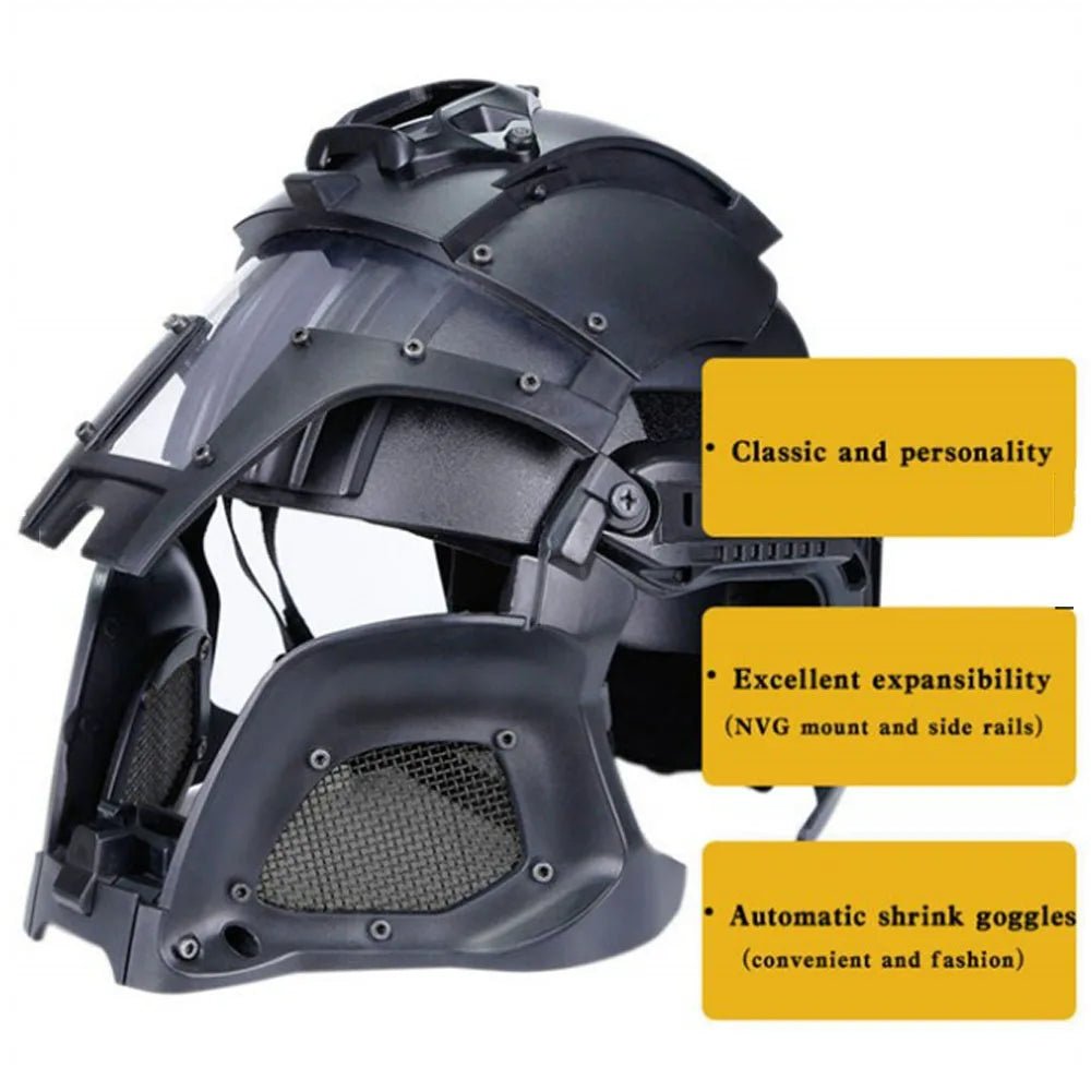 Tactical Full - covered Iron Warrior Star Wars Themed Helmet - Homebound Essentials