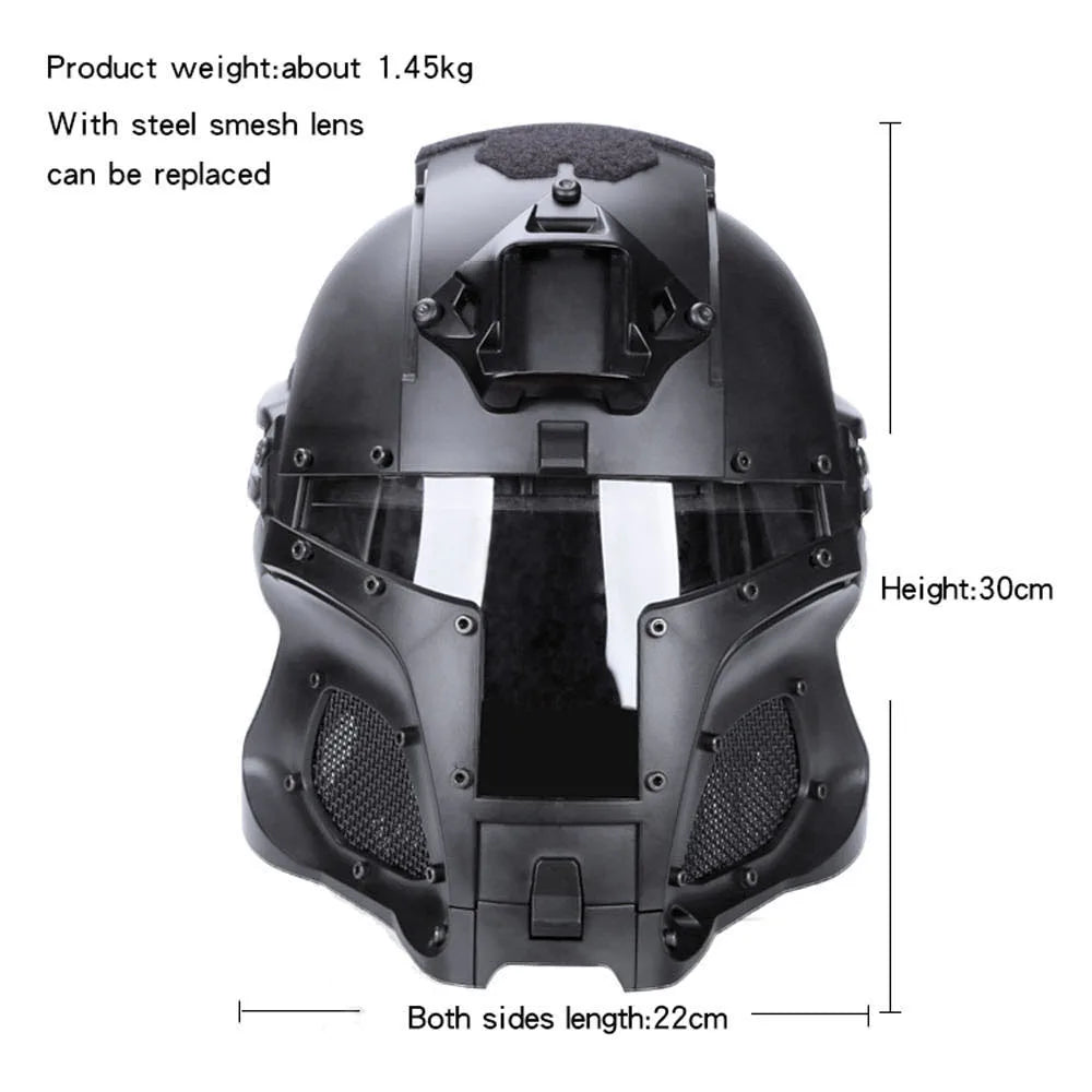 Tactical Full - covered Iron Warrior Star Wars Themed Helmet - Homebound Essentials