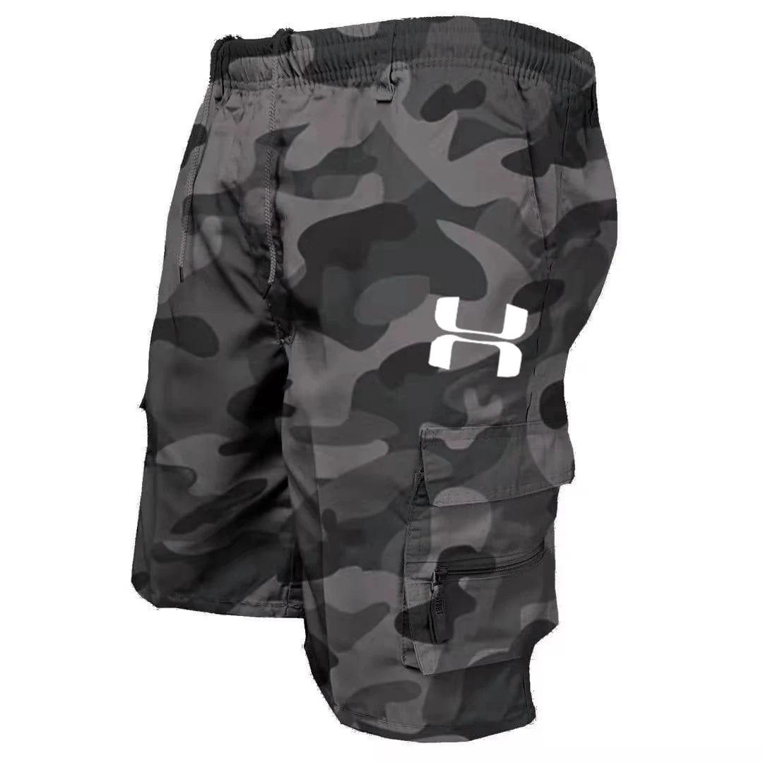 TactiFlex: Men's Under Armour Tactical Shorts for Summer, Casual Jogging Cargo Shorts with Multipockets, Elastic Waist, and Loose Fit for Work, Hiking, and Climbing - Homebound Essentials