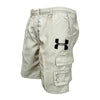 TactiFlex: Men's Under Armour Tactical Shorts for Summer, Casual Jogging Cargo Shorts with Multipockets, Elastic Waist, and Loose Fit for Work, Hiking, and Climbing - Homebound Essentials