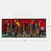 The Bat People Animated Series City 76271 Skyline: Joker Arkham Asylum Building Blocks Model - Homebound Essentials