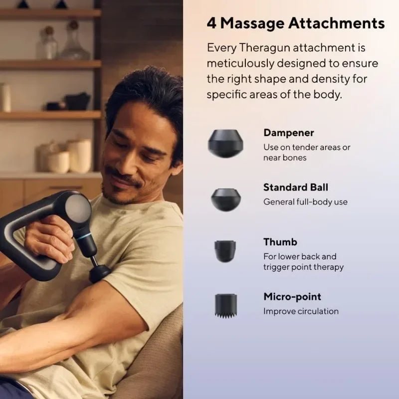 TheraGun Prime Quiet Deep Tissue Therapy Massage Gun - Bluetooth Enabled - Homebound Essentials