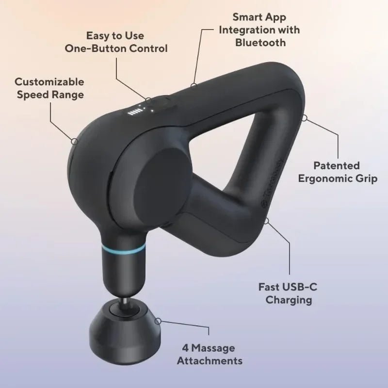 TheraGun Prime Quiet Deep Tissue Therapy Massage Gun - Bluetooth Enabled - Homebound Essentials
