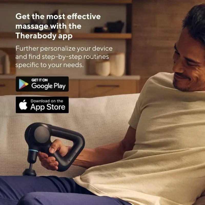 TheraGun Prime Quiet Deep Tissue Therapy Massage Gun - Bluetooth Enabled - Homebound Essentials