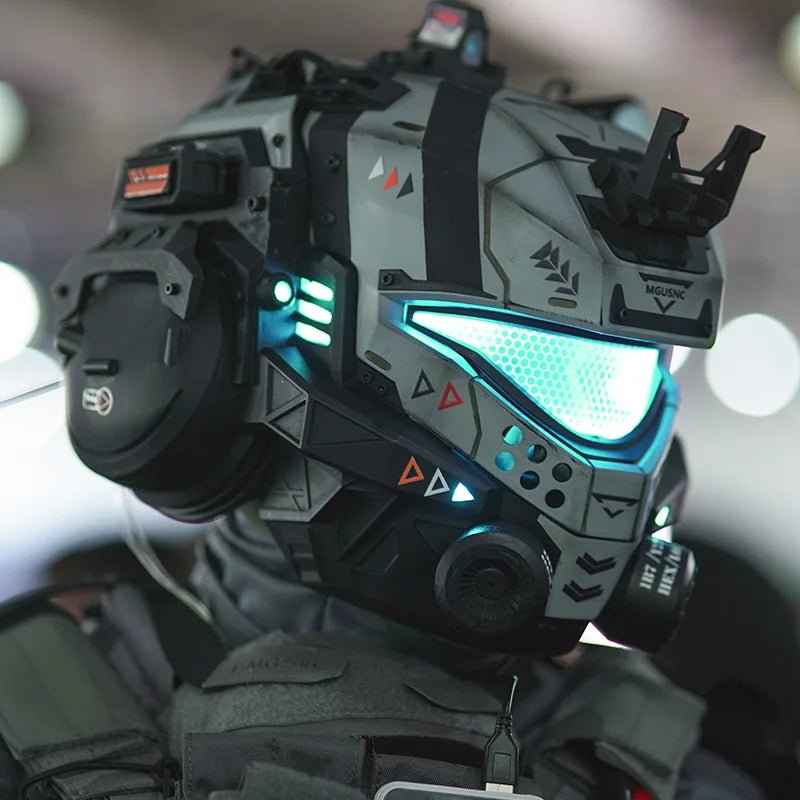 Titanfall Cosplay Pulse 1:1 Adjustable Helmet - Homebound Essentials