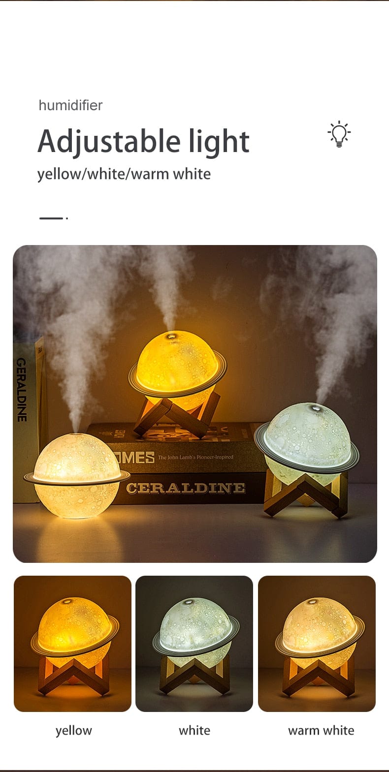 Ultrasonic Mini Air Humidifier Diffuser - Homebound Essentials