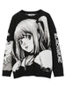Van Gogh Graffiti Print Knitted Sweater – High Street Fashion - Homebound Essentials