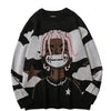 Van Gogh Graffiti Print Knitted Sweater – High Street Fashion - Homebound Essentials