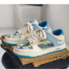 Van Gogh - Oil - Painting Inspired Walking & Skateboarding Sneakers for Girls and Boys - Homebound Essentials