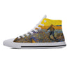 Van Gogh Starry Night Oil Painting High - Top Comfortable Sneakers - Homebound Essentials