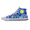 Van Gogh Starry Night Oil Painting High - Top Comfortable Sneakers - Homebound Essentials