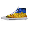 Van Gogh Starry Night Oil Painting High - Top Comfortable Sneakers - Homebound Essentials