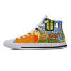 Van Gogh Starry Night Oil Painting High - Top Comfortable Sneakers - Homebound Essentials