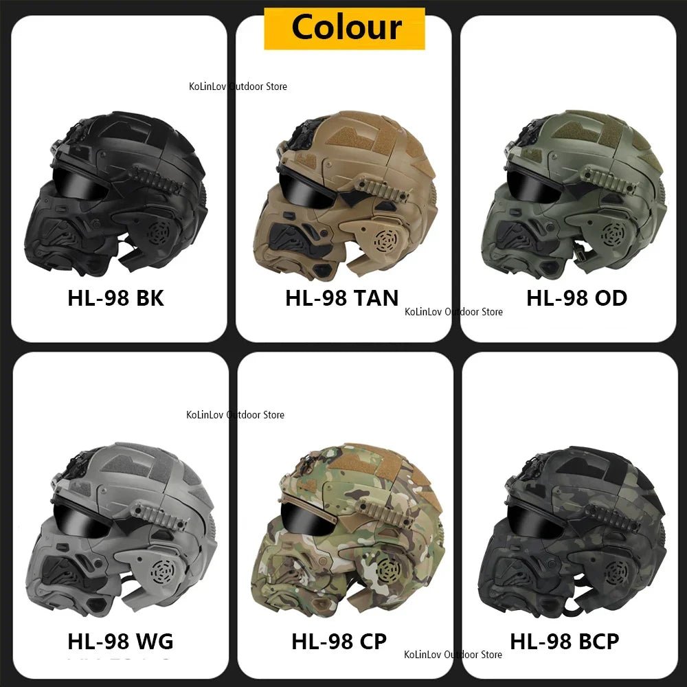 W - Ronin Assault Helmet: The Ultimate Tactical Headgear - Homebound Essentials