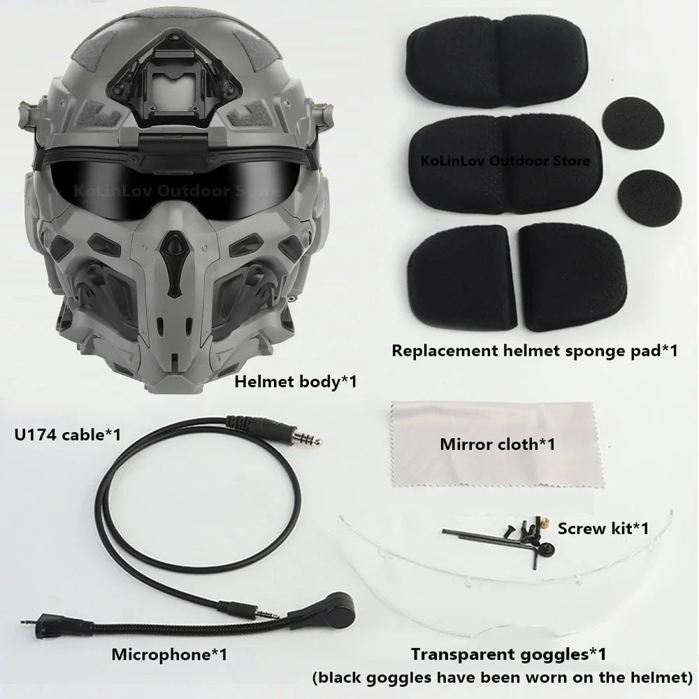 W - Ronin Assault Helmet: The Ultimate Tactical Headgear - Homebound Essentials