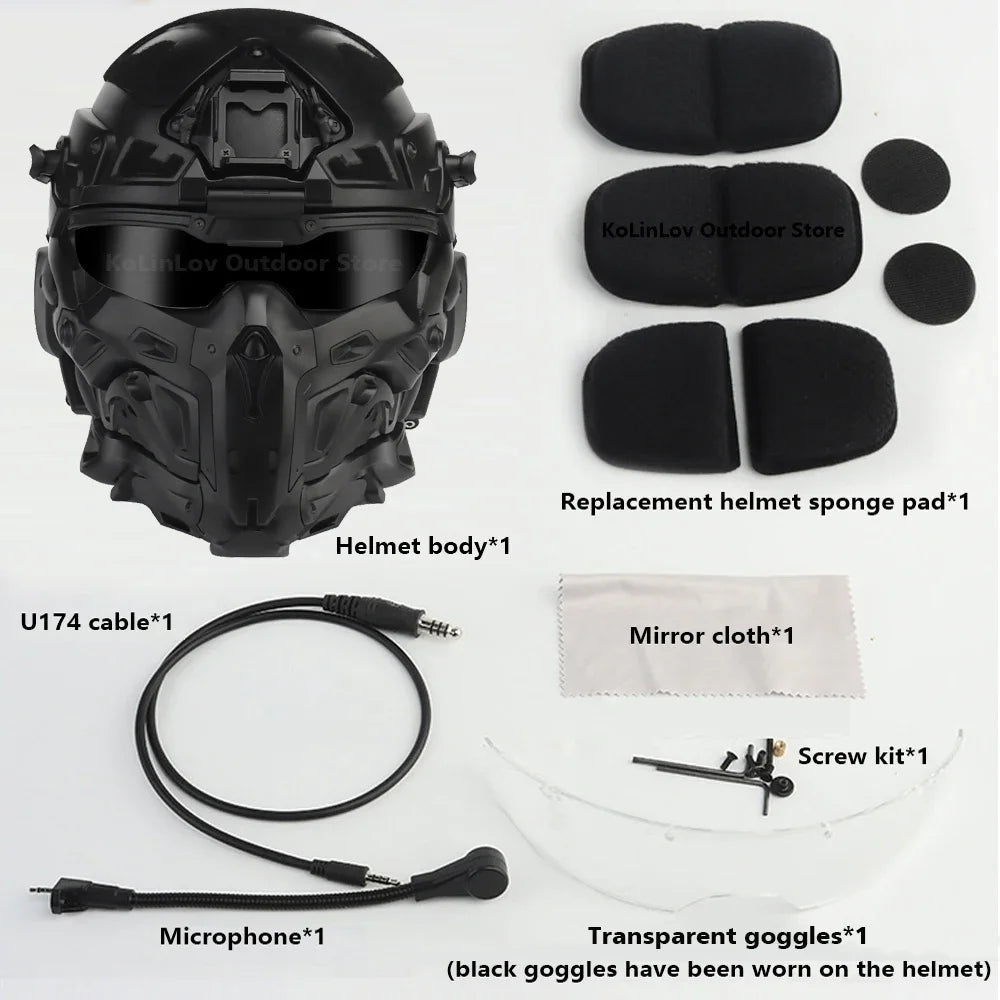W - Ronin Assault Helmet: The Ultimate Tactical Headgear - Homebound Essentials