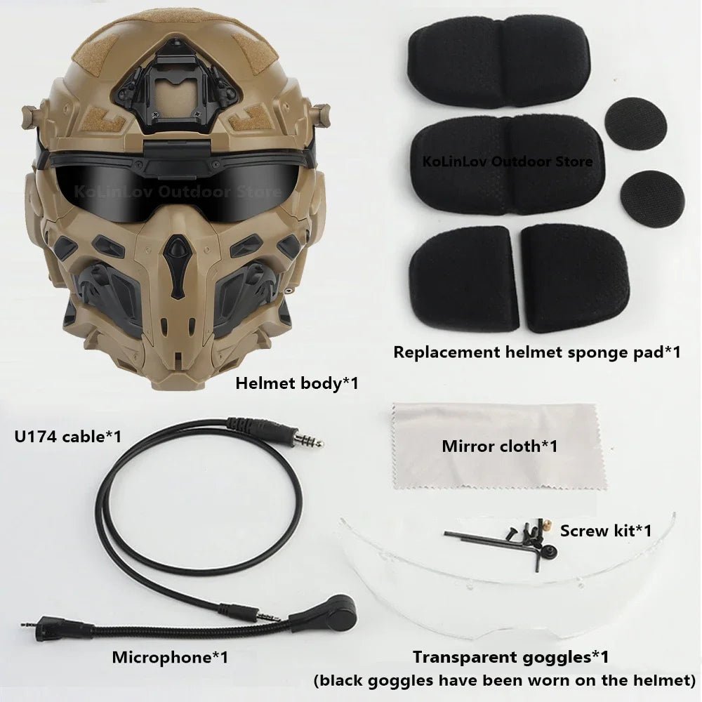 W - Ronin Assault Helmet: The Ultimate Tactical Headgear - Homebound Essentials