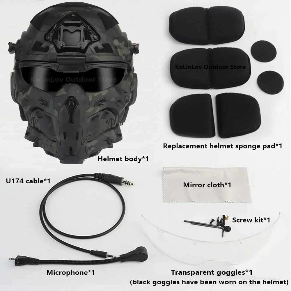 W - Ronin Assault Helmet: The Ultimate Tactical Headgear - Homebound Essentials