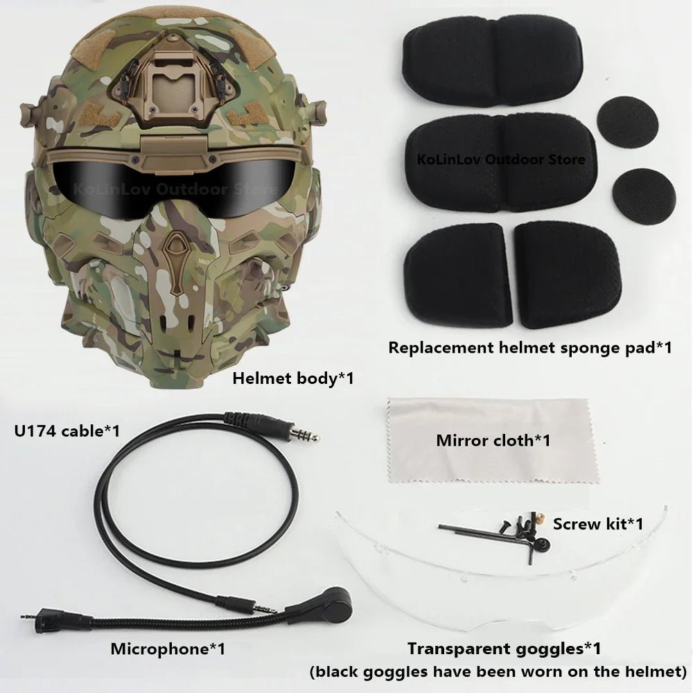 W - Ronin Assault Helmet: The Ultimate Tactical Headgear - Homebound Essentials