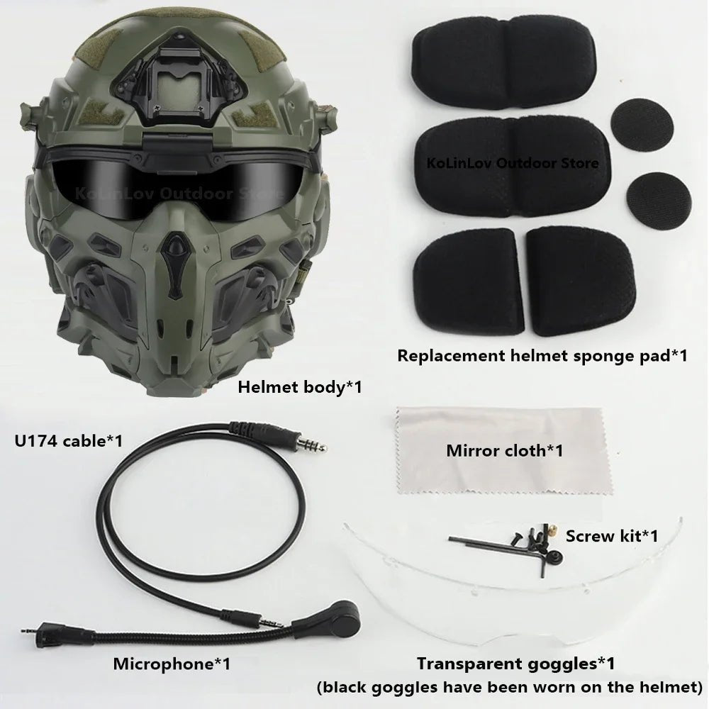 W - Ronin Assault Helmet: The Ultimate Tactical Headgear - Homebound Essentials
