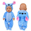 Warm Jumper Jumpsuit & Shoes Set for 17 - 18 Inch Baby Dolls - Homebound Essentials