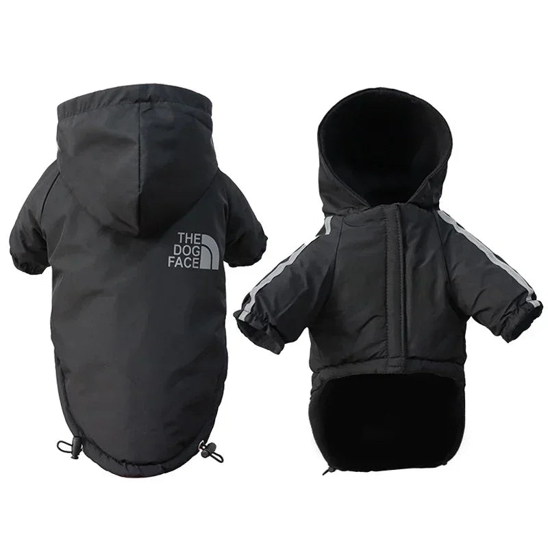Waterproof Reflective Dog Coat – Winter Warm Fleece Jacket - Homebound Essentials