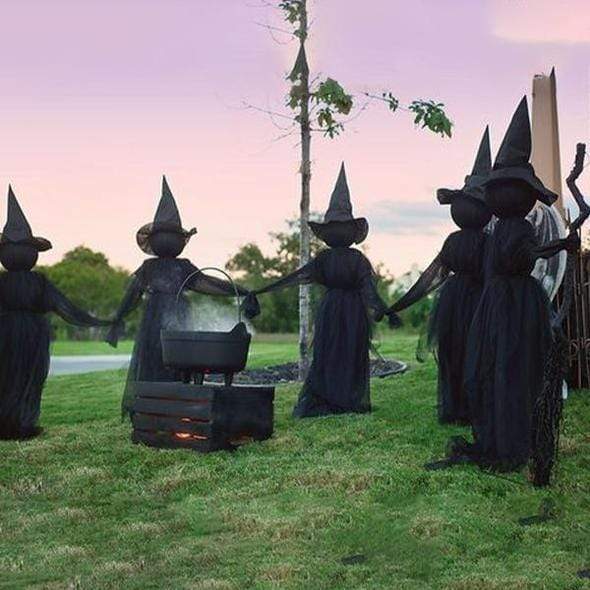 WitchCrow: Halloween Witch Coven Decoration Set - Homebound Essentials