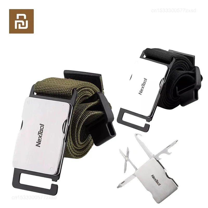 Youpin Nextool Outdoor Tactical Waistband Belt – Multifunctional Tool Kit for Camping & Hiking - Homebound Essentials